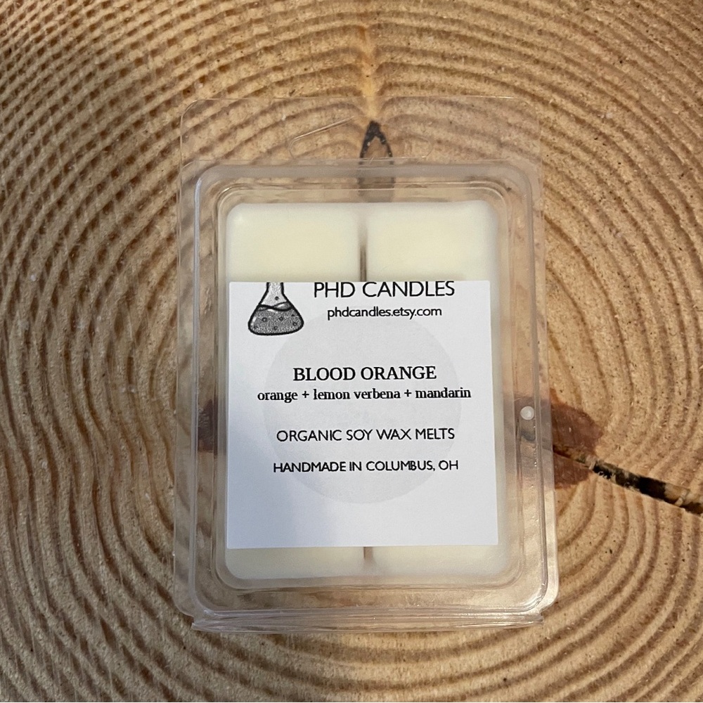 Blood orange wax melts